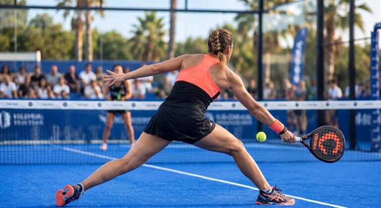réflexes de championnes de padel