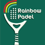 logo rainbow padel